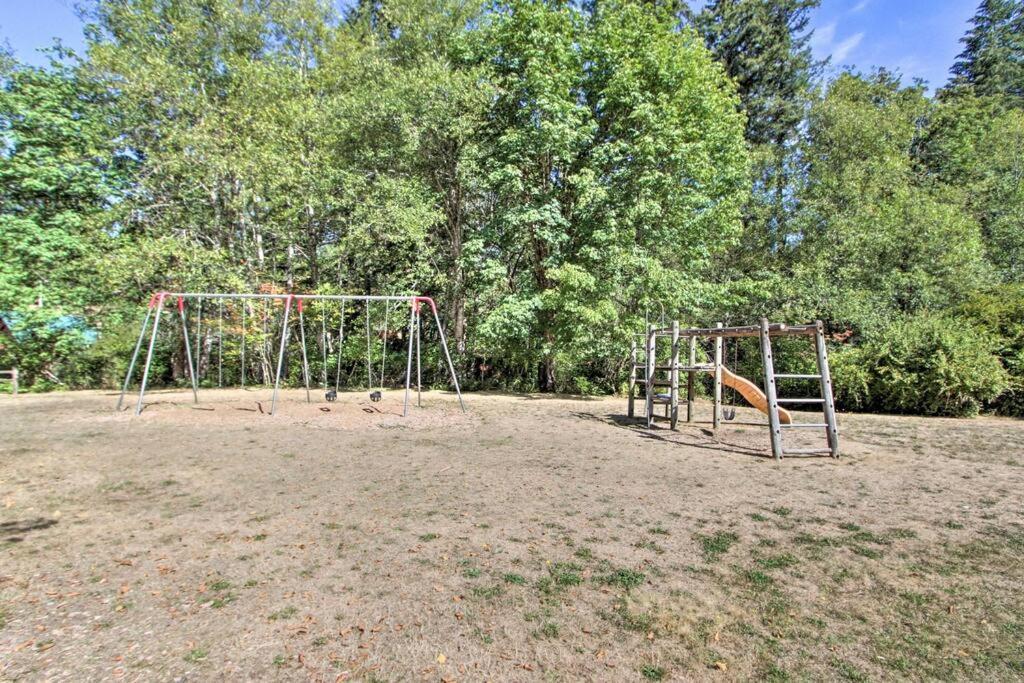 New Modern Cabin! 5Mi To Mt Rainier National Park! Hot Tub & Wifi Ashford Exterior foto